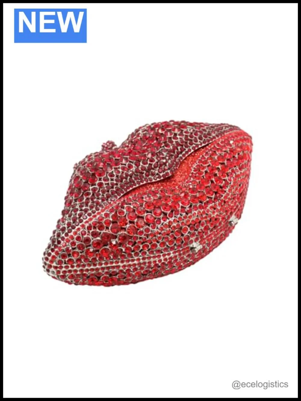 Rhinestone Clutch Handmade Evening Bag Crystal Purse Wedding Prom